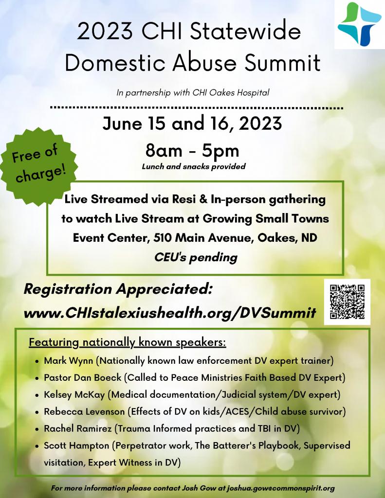 CHI Statewide Domestic Abuse Summit