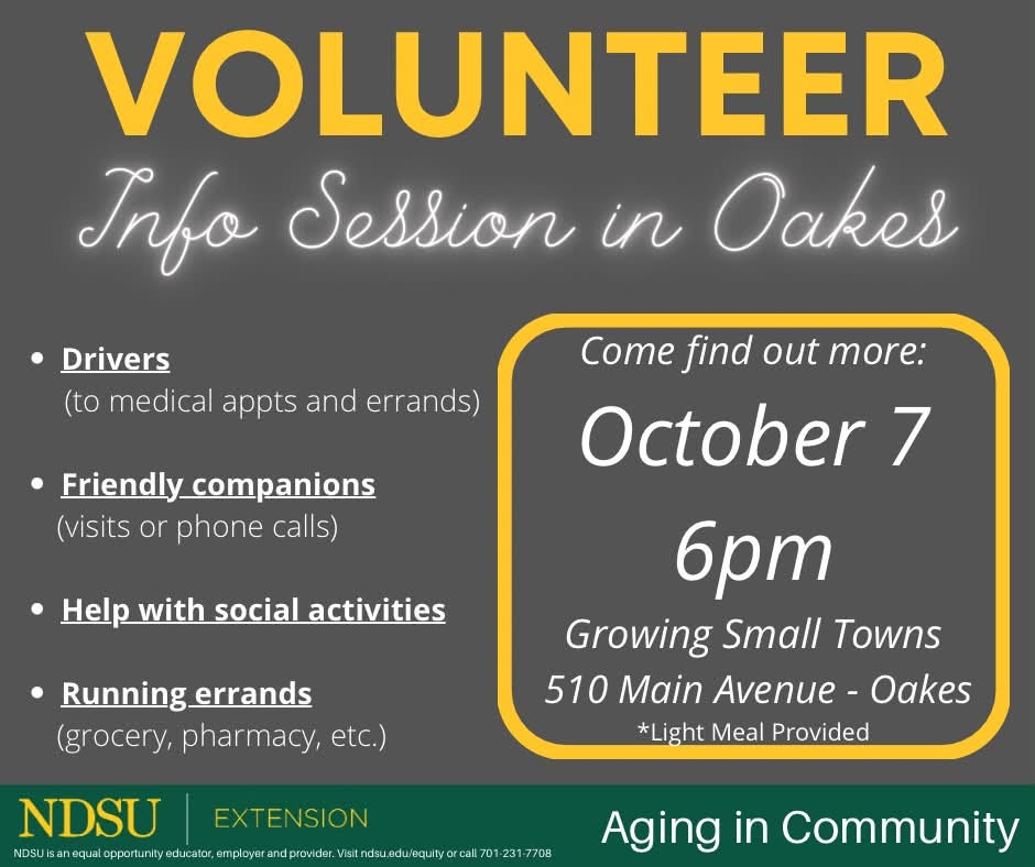 Aging In the Community Volunteer Event