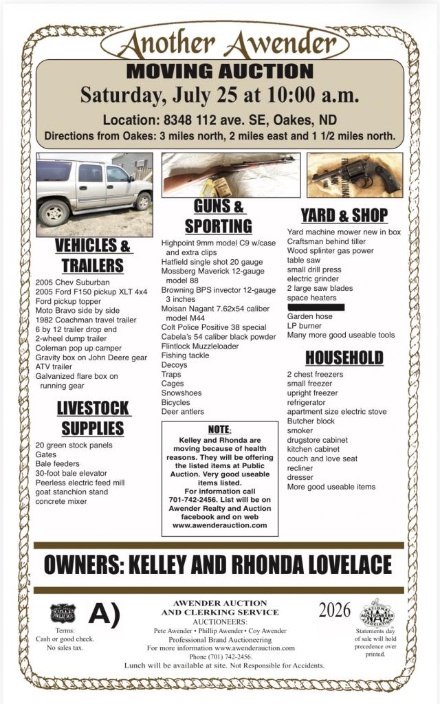 Auction Sale