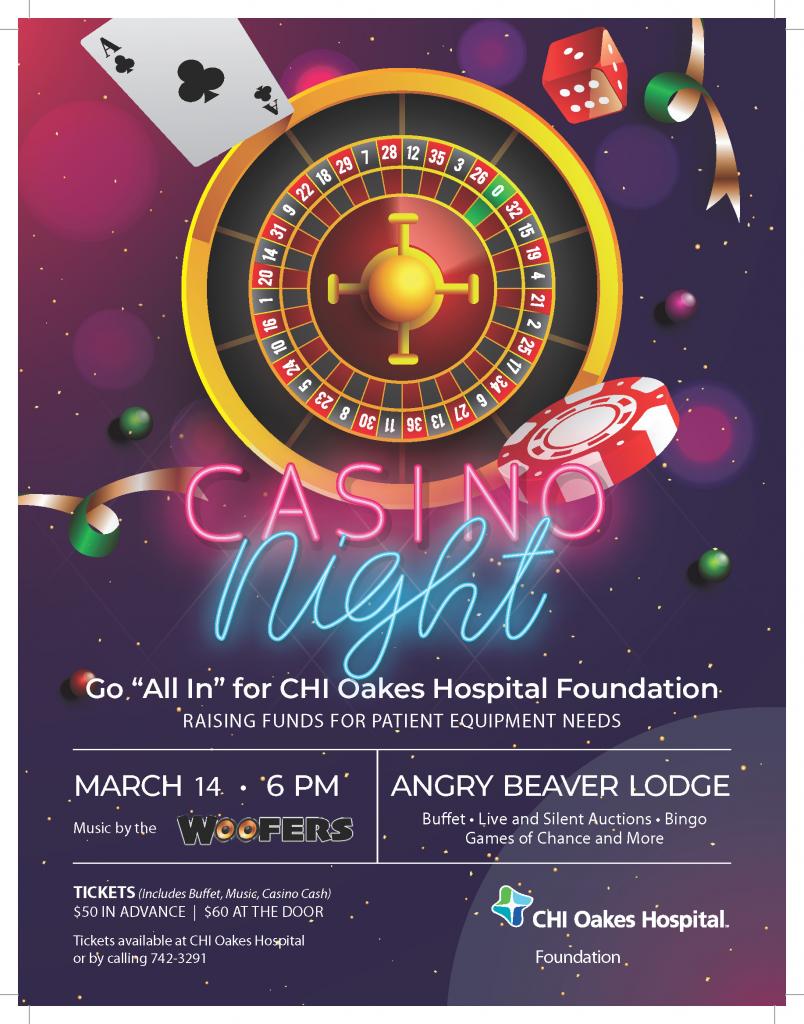 CHI Oakes Hospital Foundation Casino Night