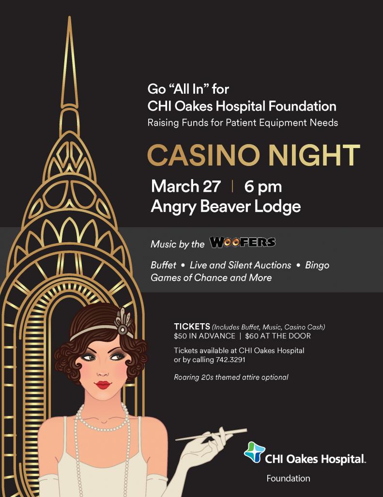 CHI Oakes Hospital Foundation Casino Night