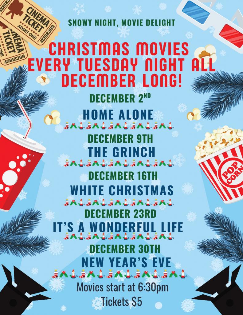 Grand Theatre Christmas Movie Schedule