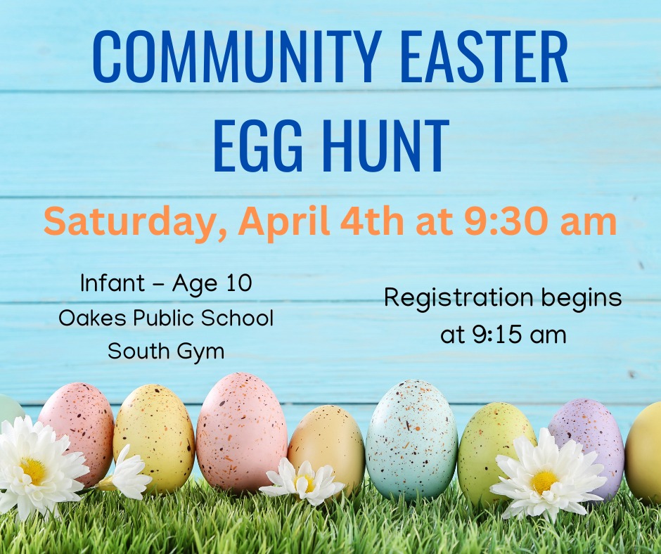 Oakes Community Easter Egg Hunt
