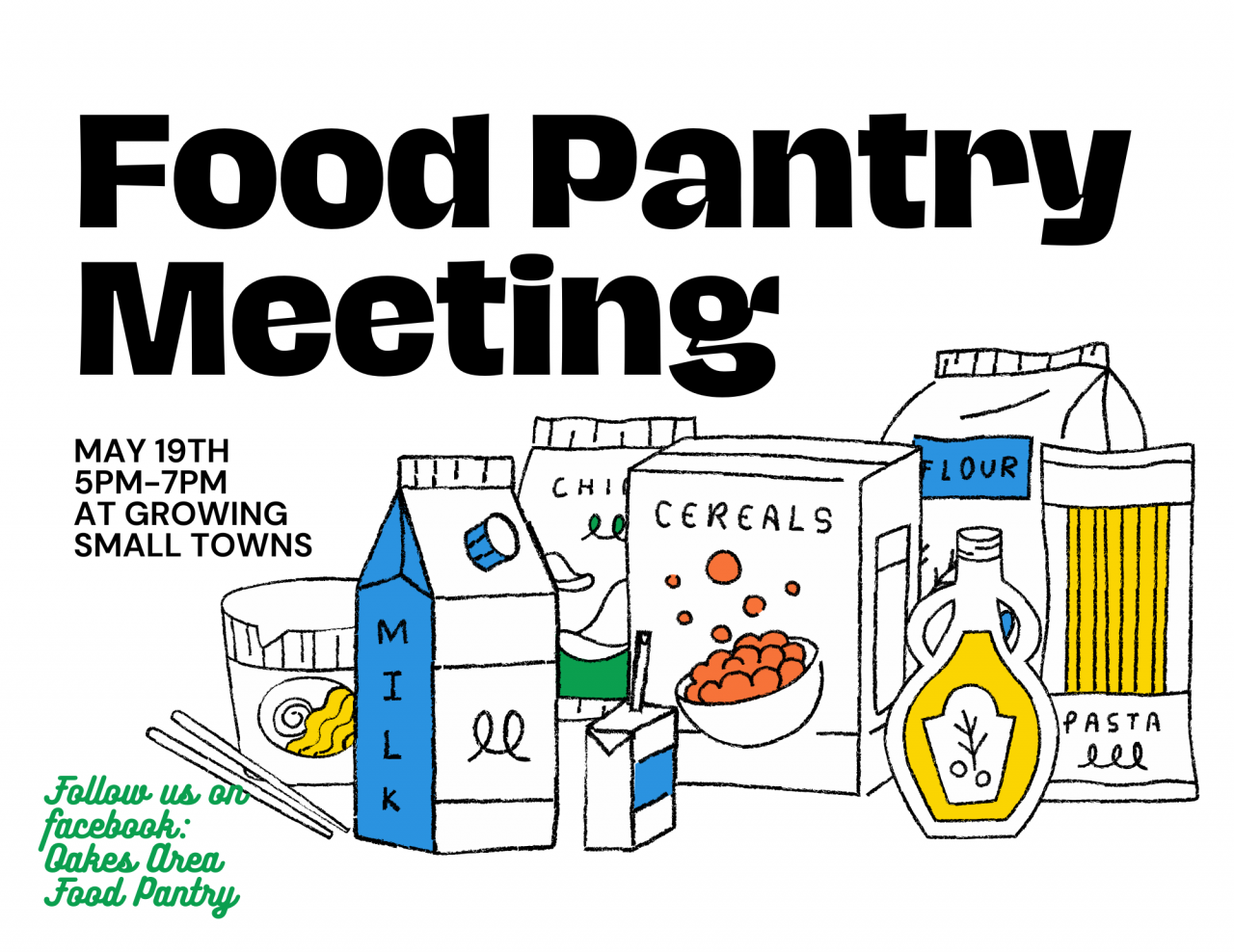 Oakes Food Pantry Meeting
