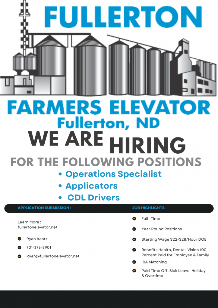 Agronomy Manager at Fullerton Farmers Elevator