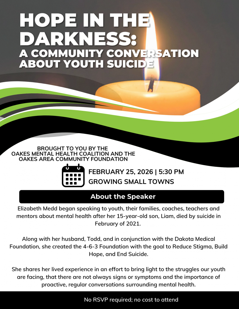 Hope In The Darkness: A Community Conversation About Youth Suicide