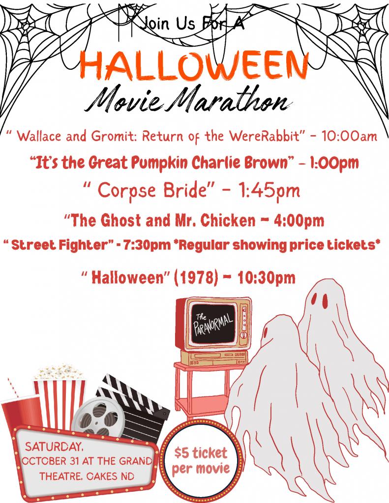 The Grand Theatre Halloween Movies