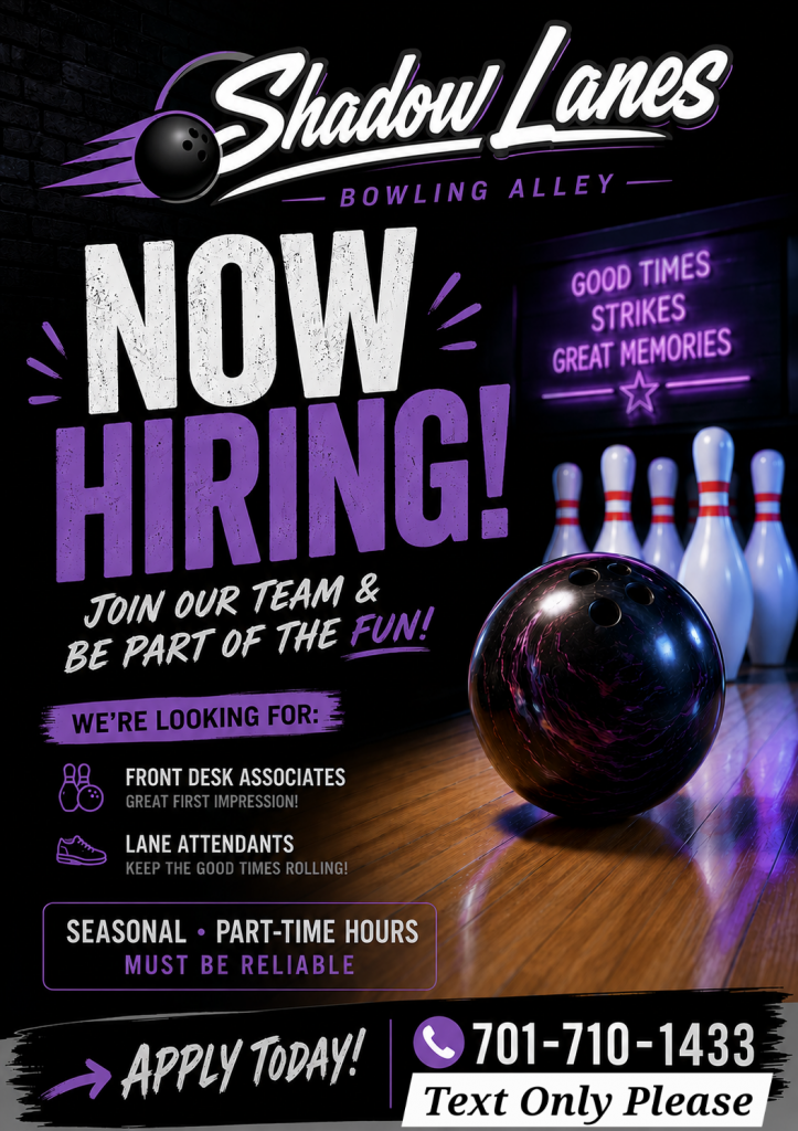 Associate & Lane Attendant at Shadow Lanes 