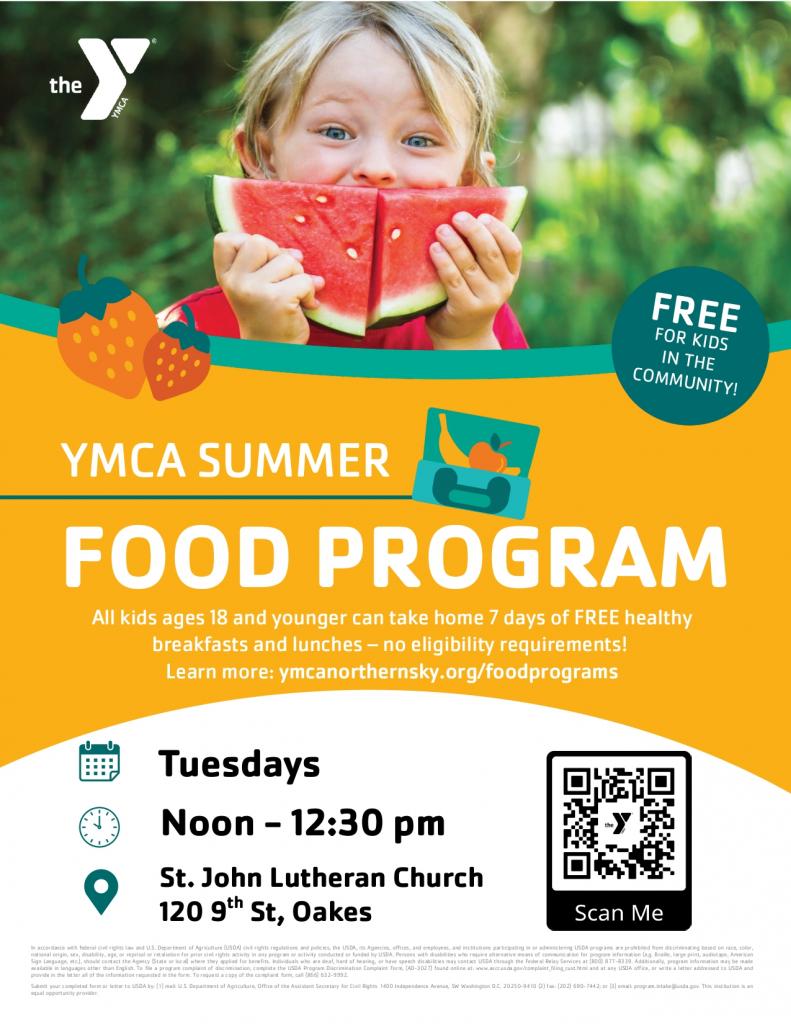 YMCA Summer Food Program