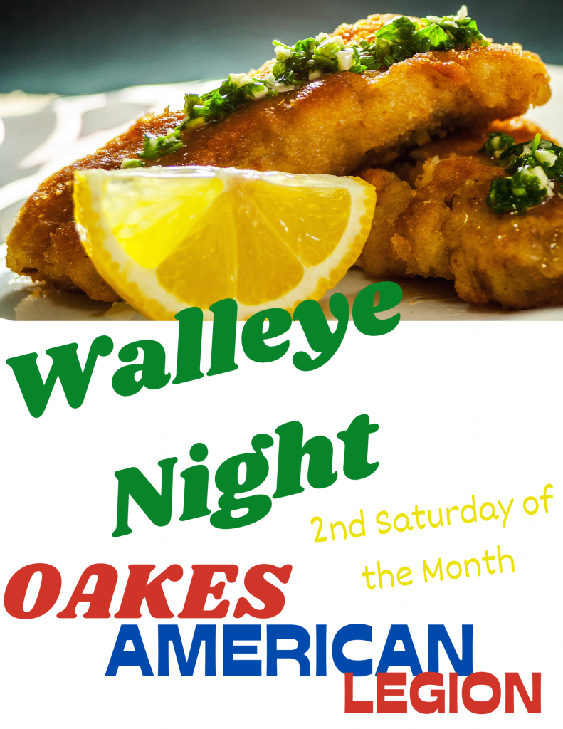 Oakes American Legion Walleye Night