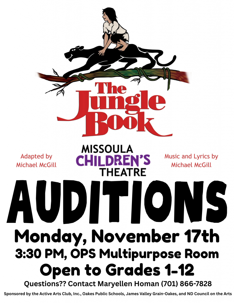 Missoula Children's Theatre Tryouts