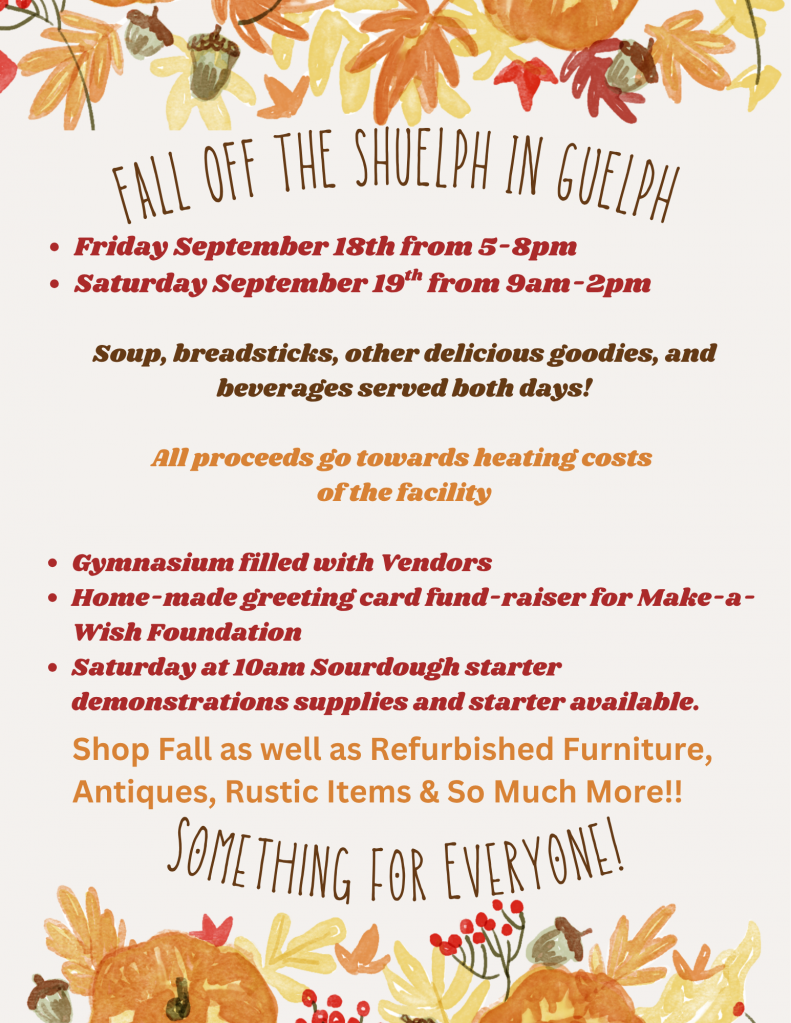 Fall off the Shuelph in Guelph