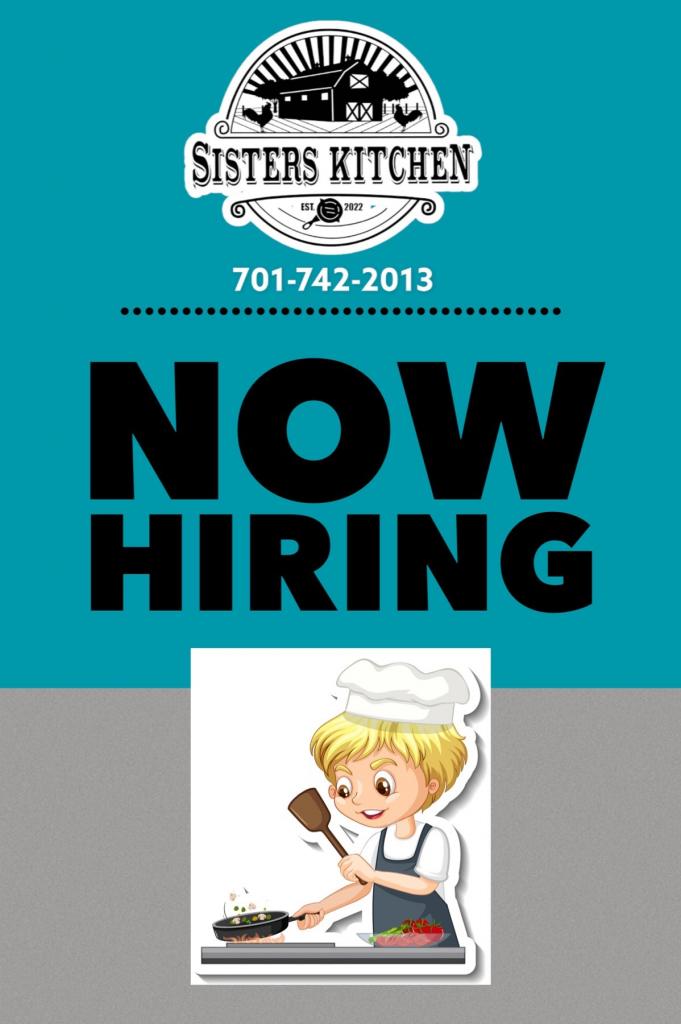 Several Positions at Sisters Kitchen