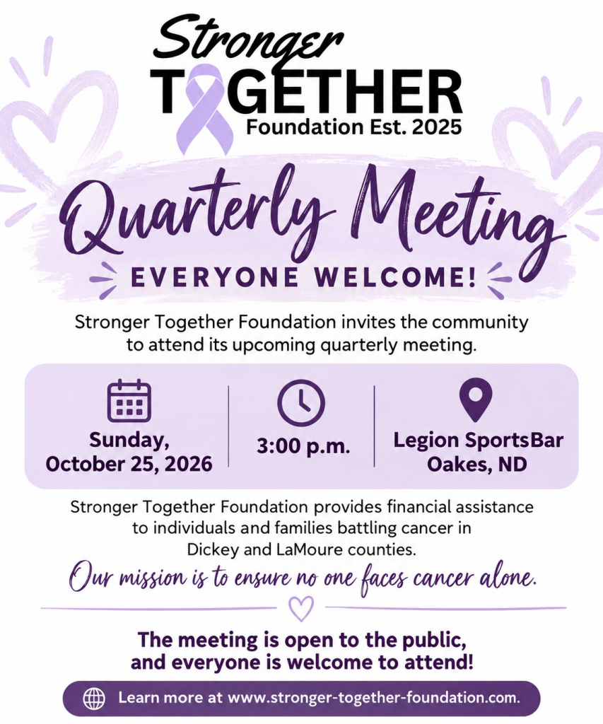 Stronger Together Quarterly Meeting