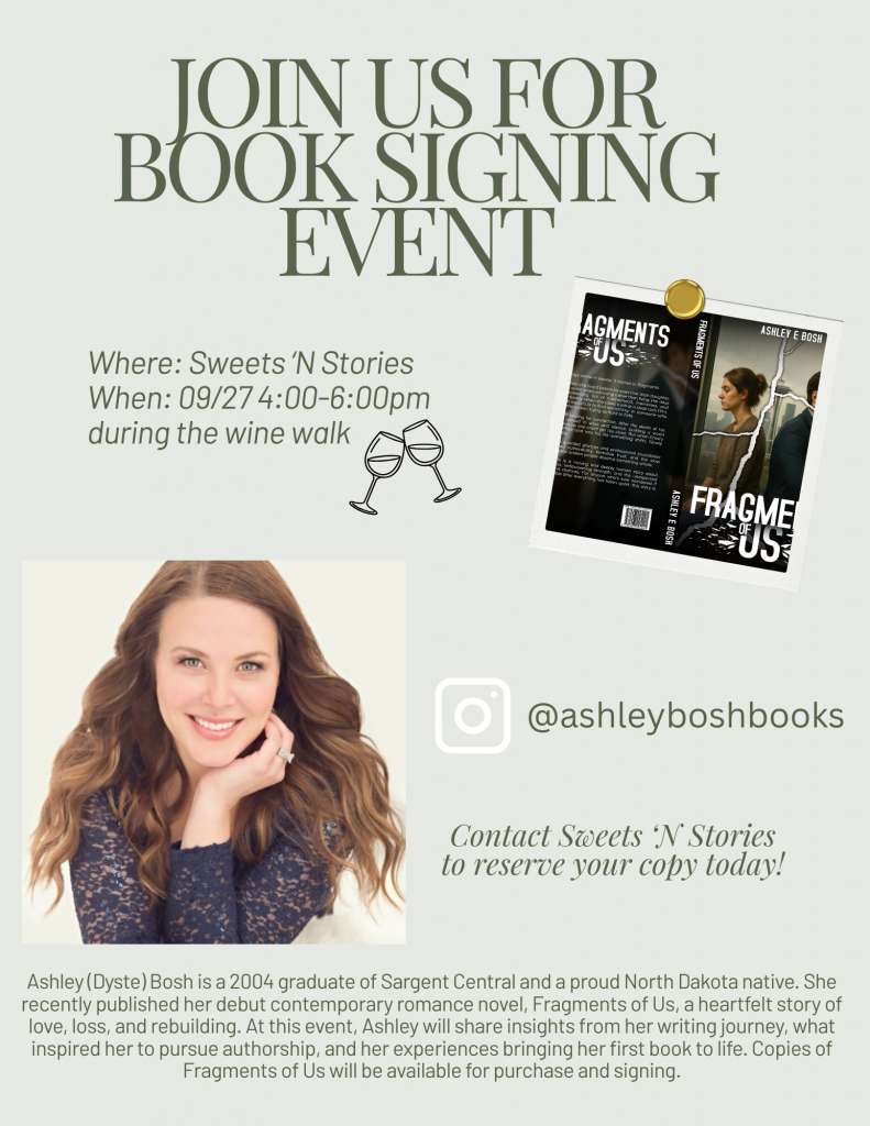 Sweets 'N Stories Book Signing