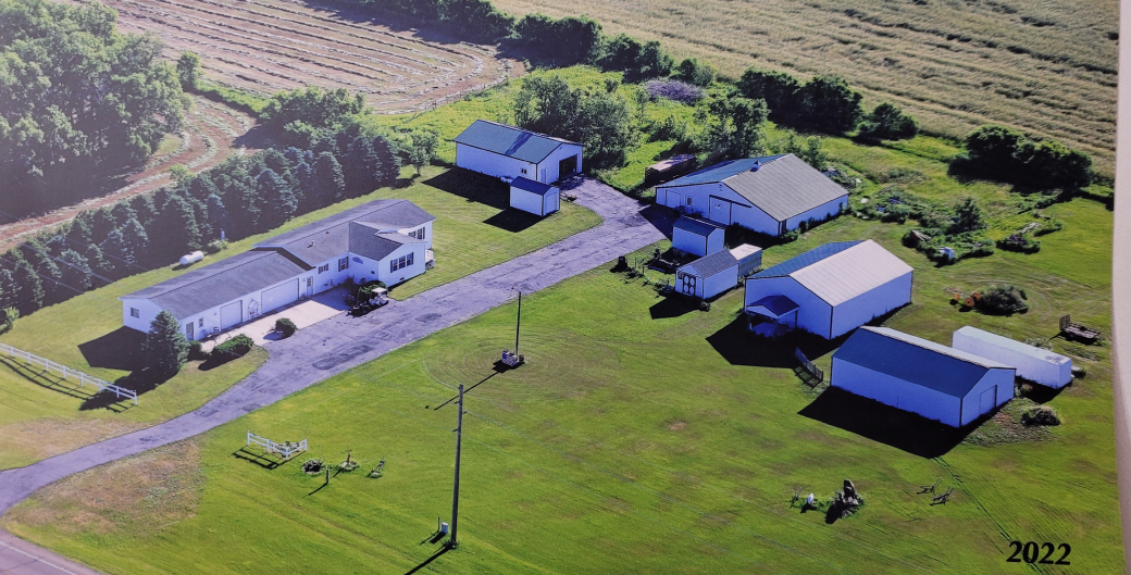5.9 Acre Hobby Farm with 2300sq ft House, Barn and Multiple Buildings
